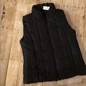Puffy vest- black